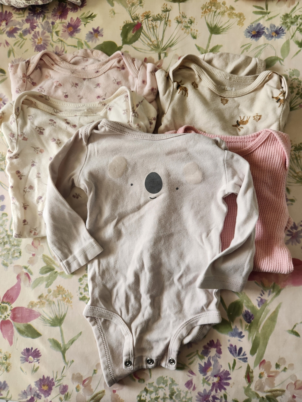 Carter's Long-Sleeve Baby Bodysuit Bundle
